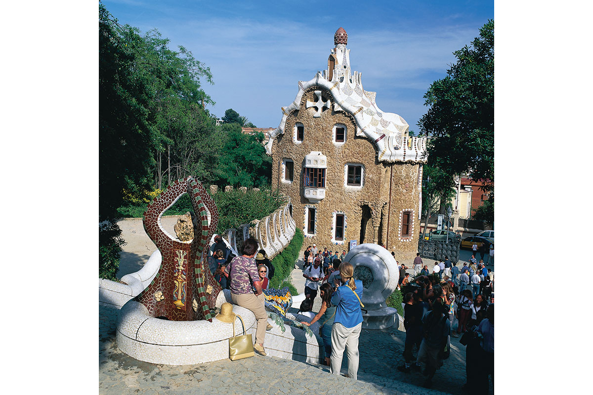 バルセロナ グエル公園1