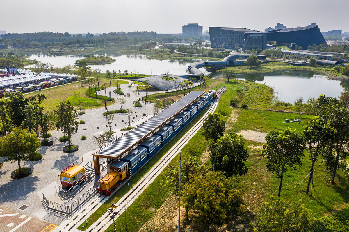 故宮博物院南院 空撮