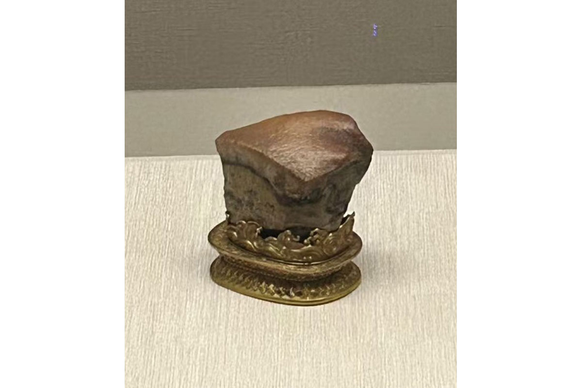 故宮の文物 肉形石(豚の角煮)