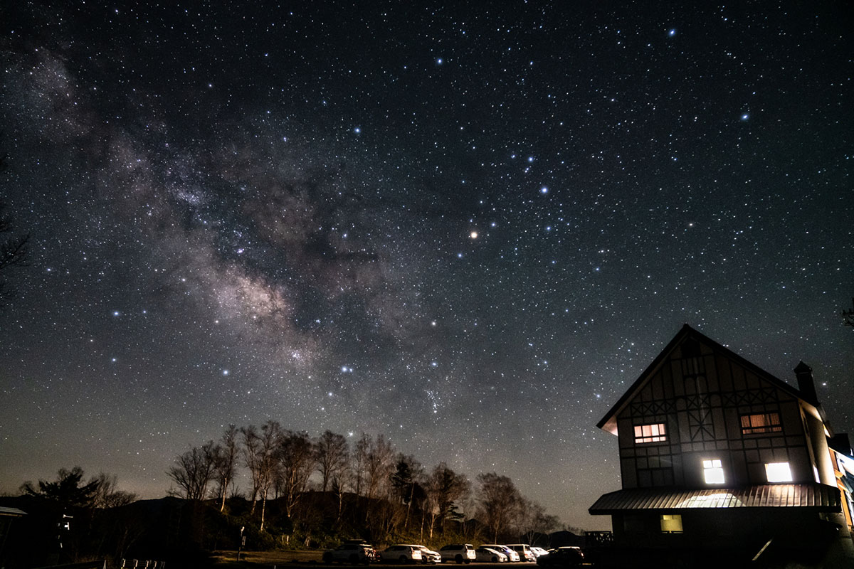 しらびそ高原の星空