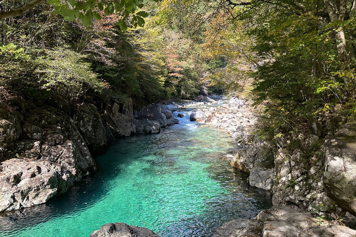 阿寺渓谷 大桑村観光協会提供