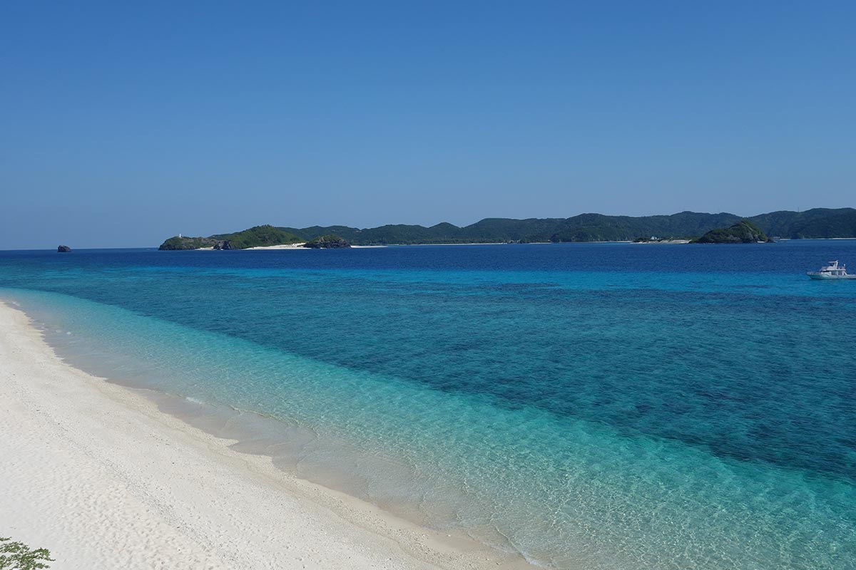 ニシバマビーチ 阿嘉島