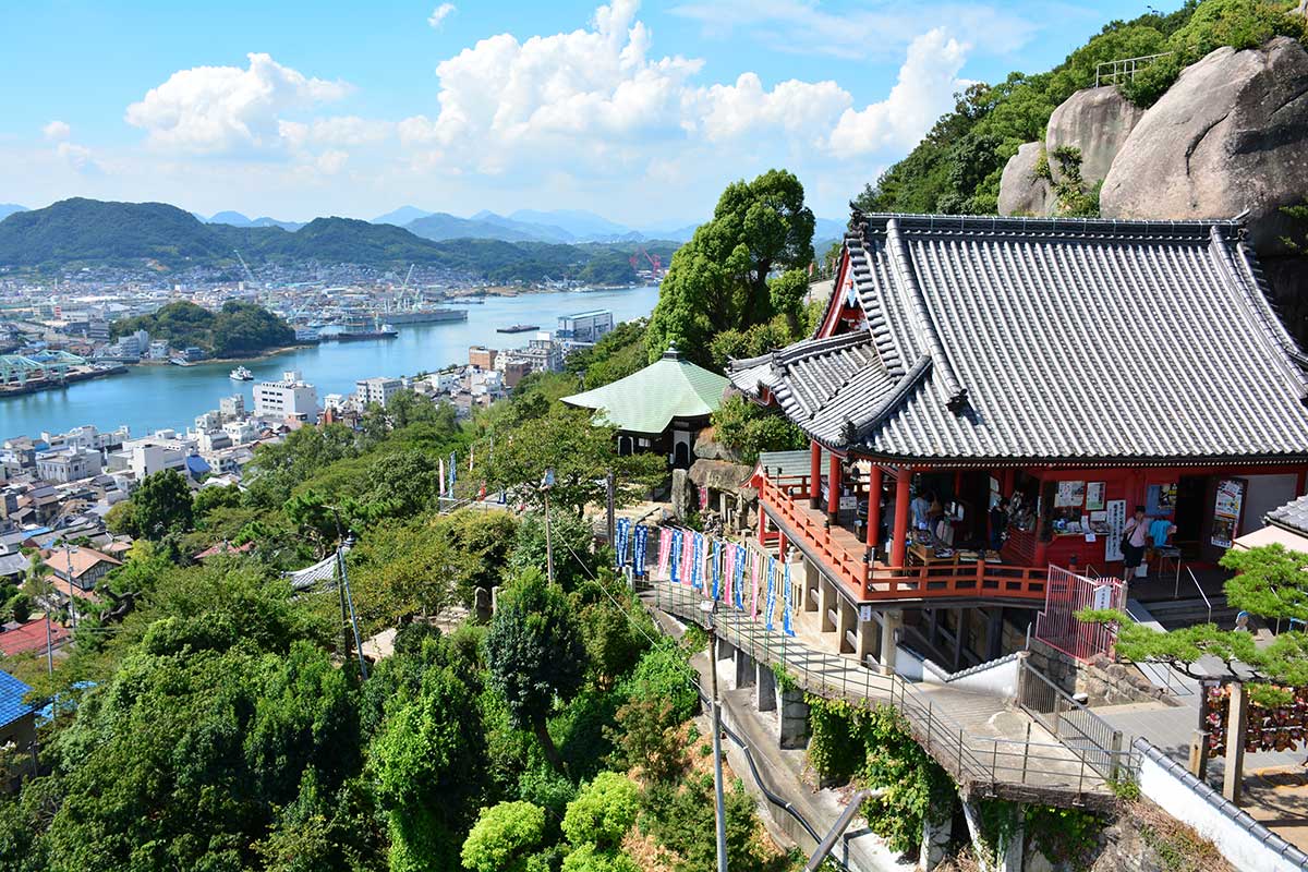 日本遺産・尾道の町並みを見下ろす千光寺