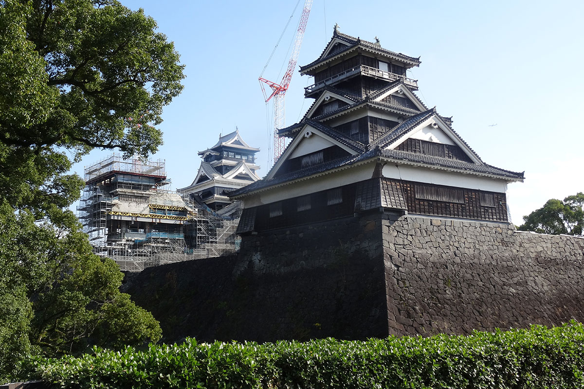 特別公開中の熊本城