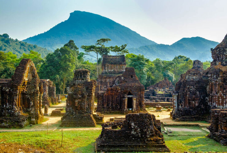 チャンパ王国時代の聖地・世界遺産ミーソン遺跡（イメージ）