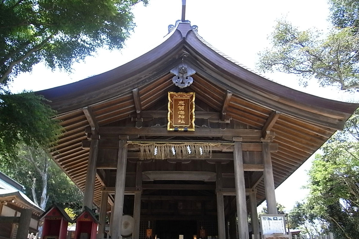 志賀海神社（提供　福岡市）