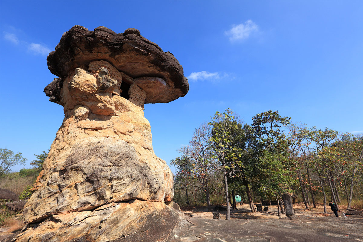 プープラバート歴史公園の奇岩＠タイ国政府観光庁