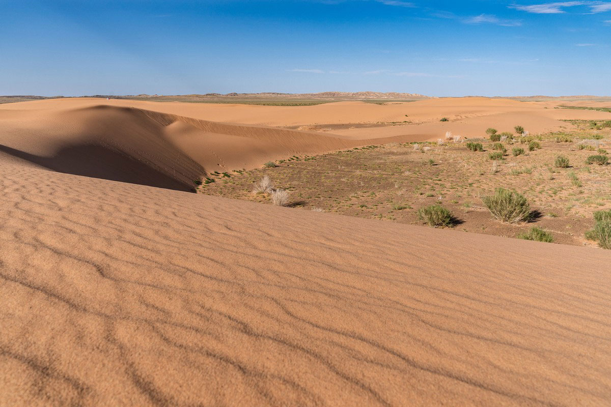 風紋が美しいモルツォグ砂丘（イメージ）