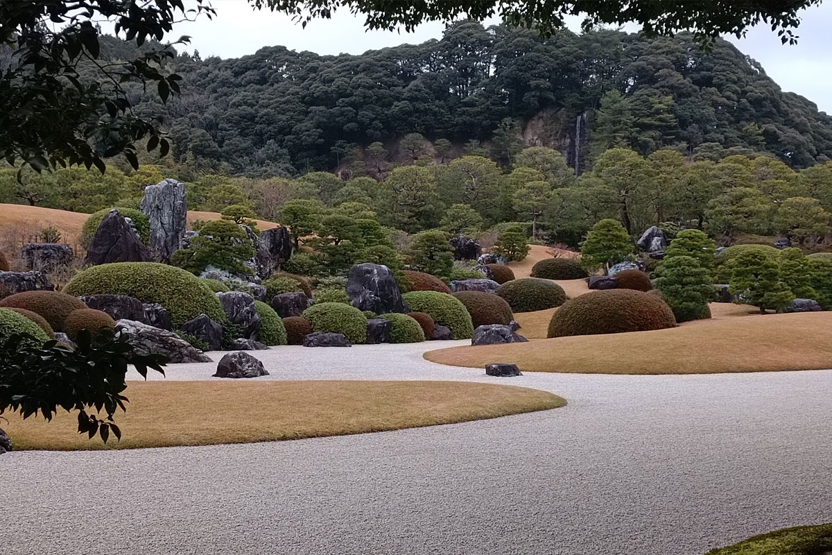 足立美術館　日本庭園