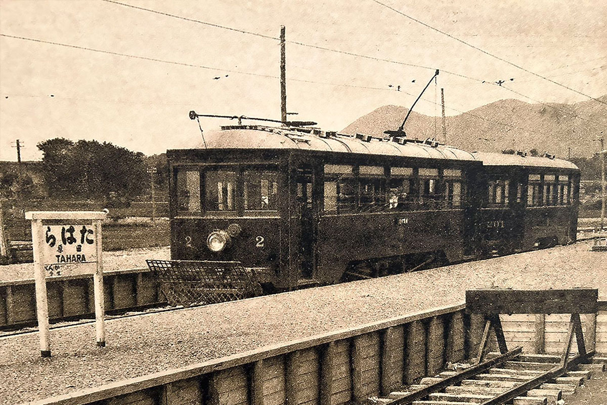 昔の豊橋鉄道の写真