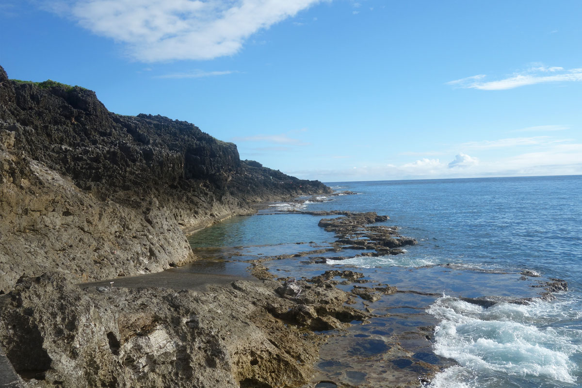 南大東島　塩屋海岸プール