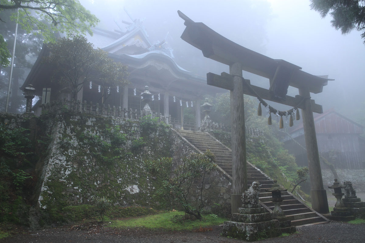 玉置神社　写真提供：十津川村観光協会