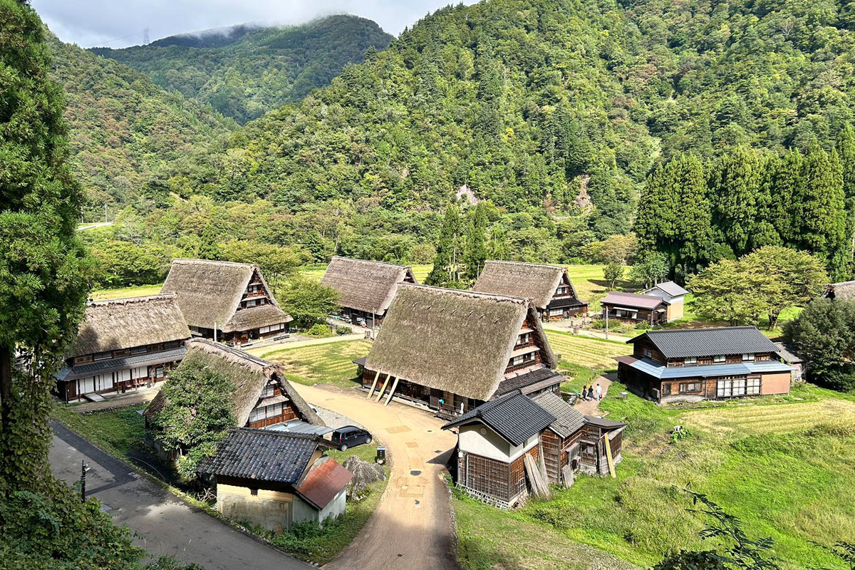 世界遺産　五箇山の菅沼合掌造り集落