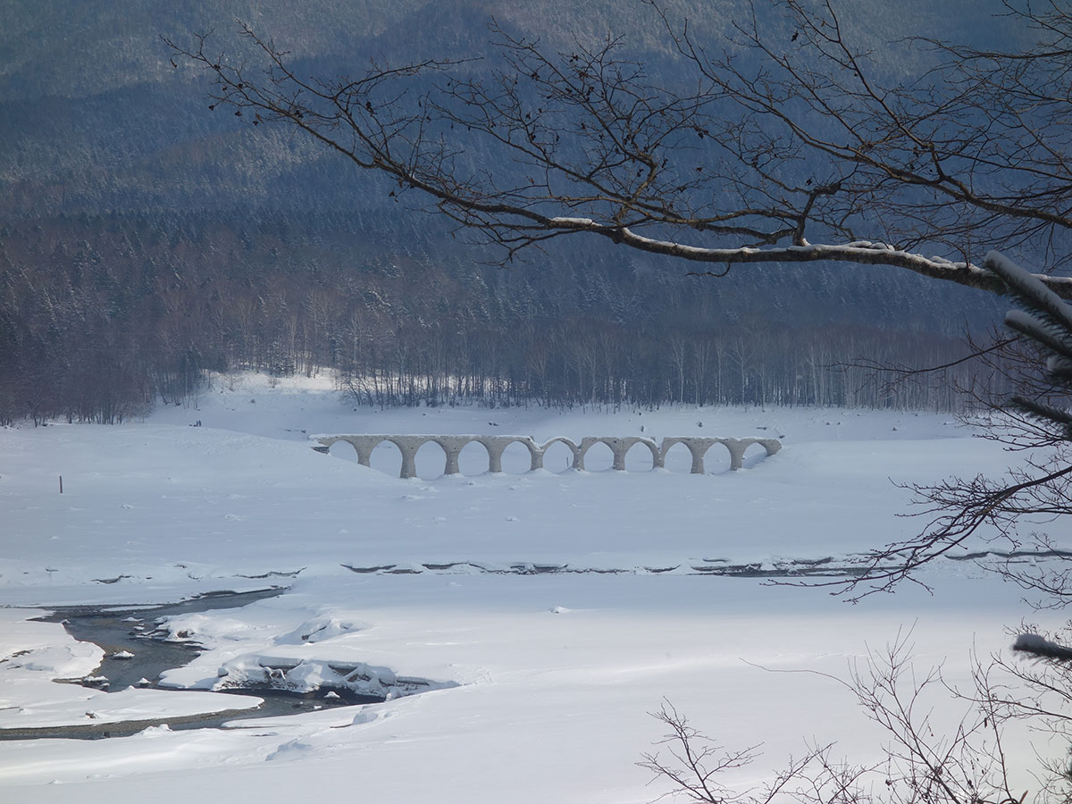 タウシュベツ川橋梁①