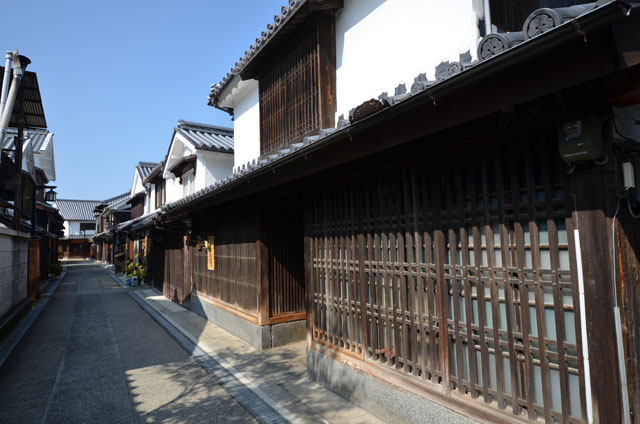 御手洗の街並み