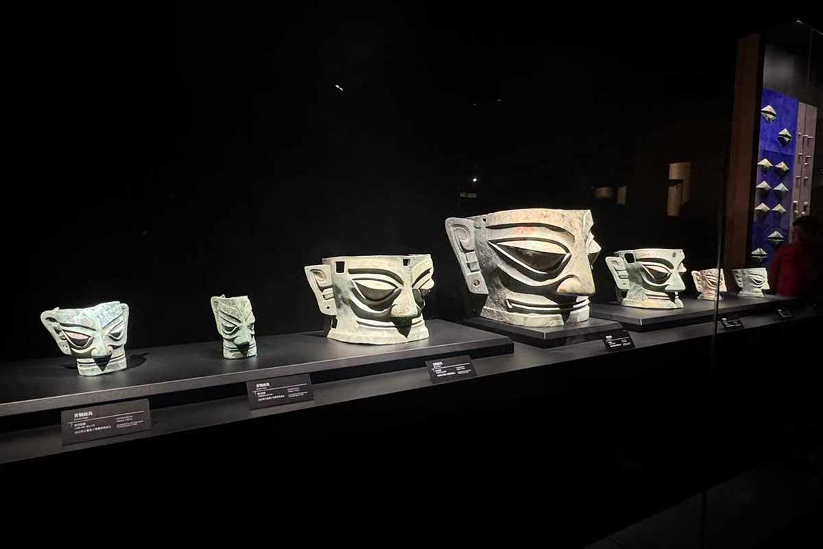 三星堆博物館新館の文物