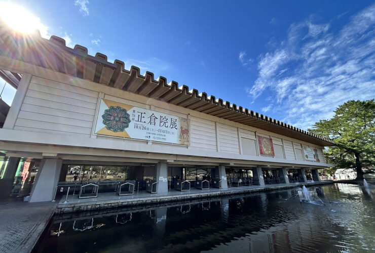 奈良国立博物館（昨年同時期撮影）