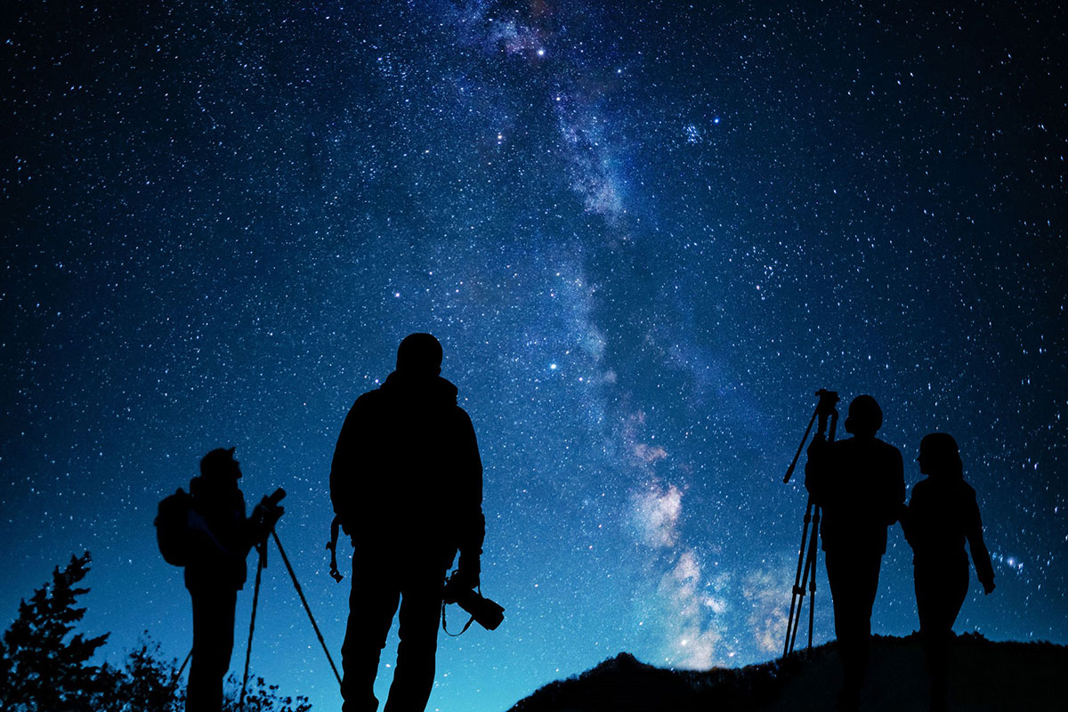 日本一といわれる阿智村の星空（イメージ）Ⓒ2012 STAR VILLAGE ACHI