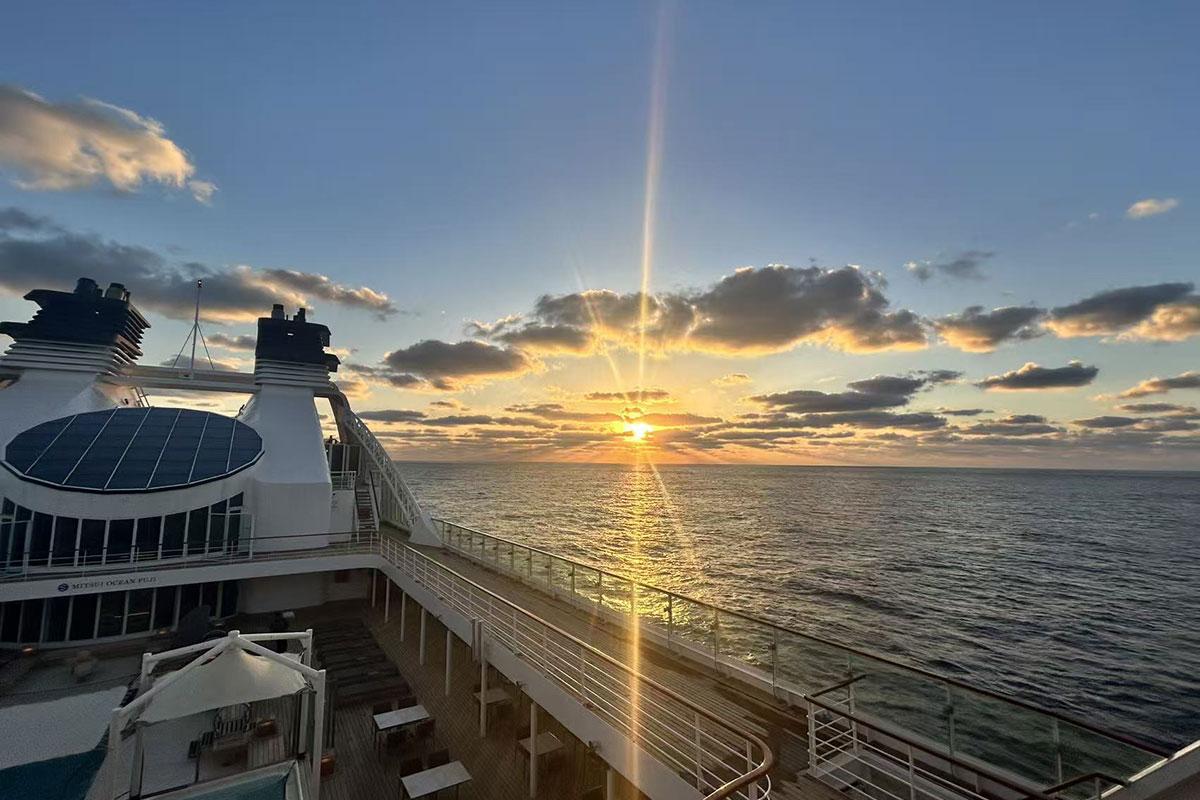 穏やかな朝の風景