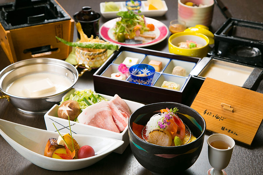 猿ヶ京ホテル 夕食(豆富懐石)イメージ