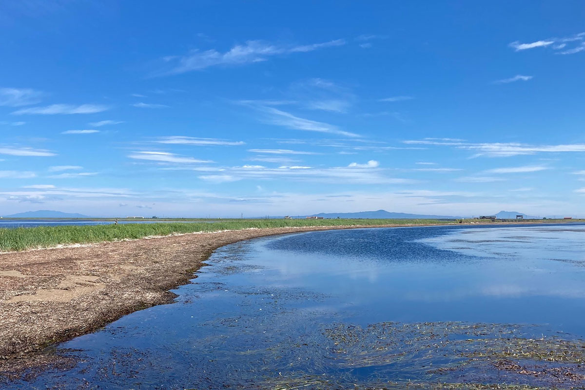 野付半島　写真提供：別海町観光船