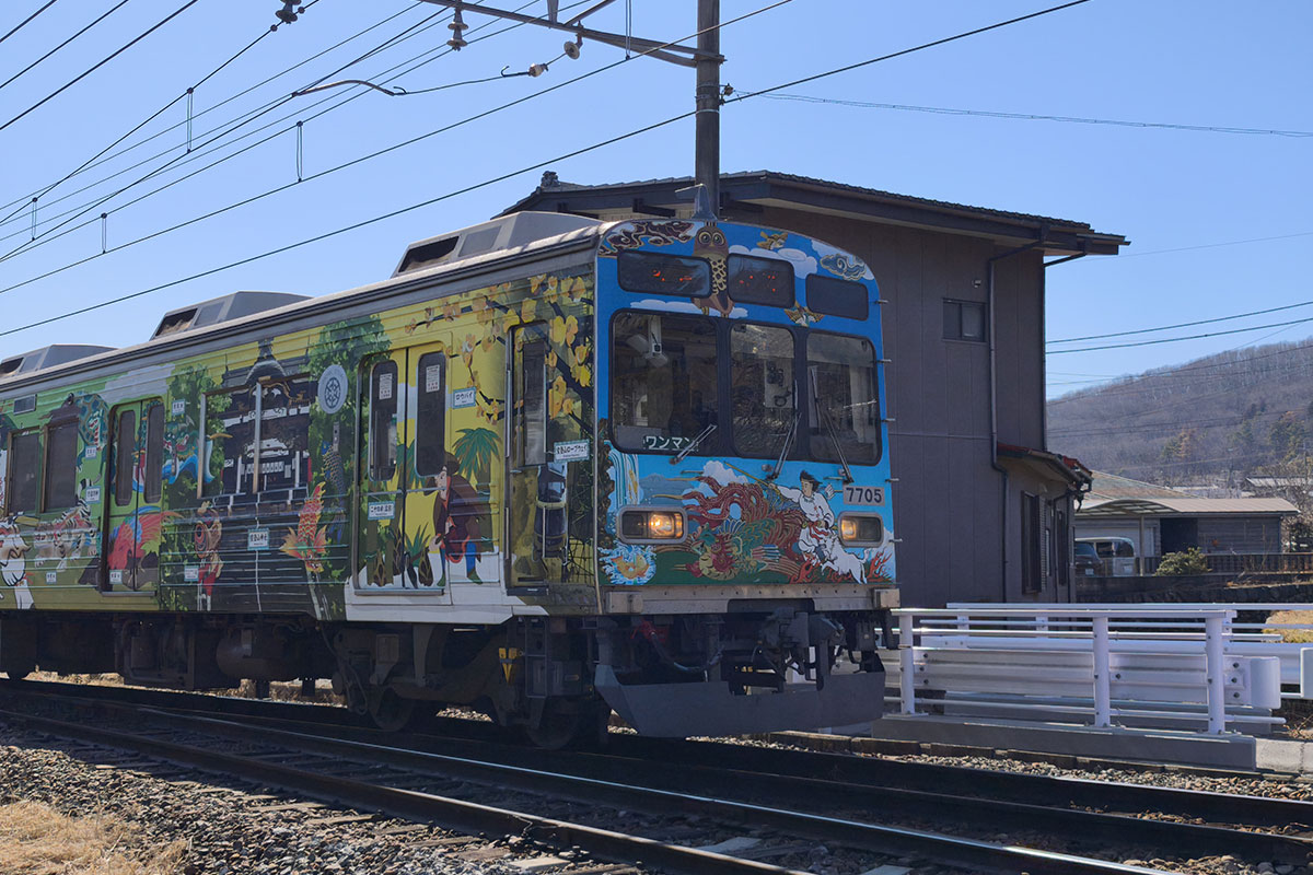 秩父鉄道のラッピング車両