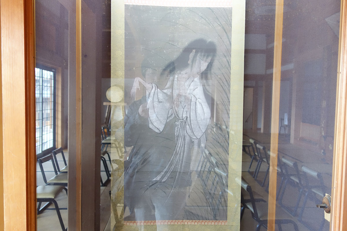 永国寺・幽霊の掛軸