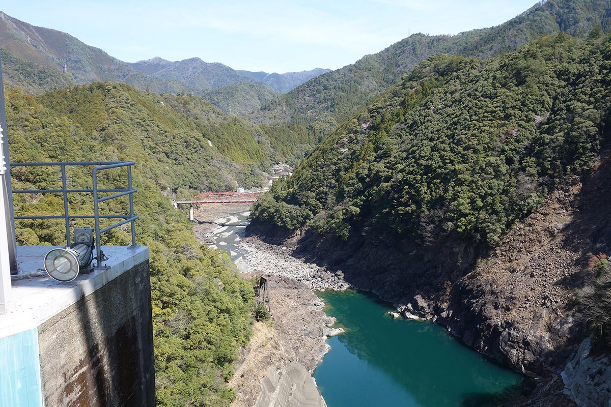 風屋ダム展望台