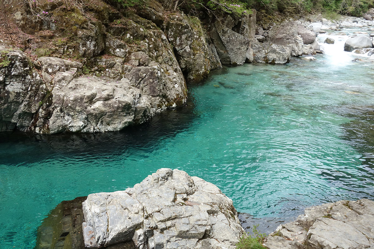 阿寺渓谷①