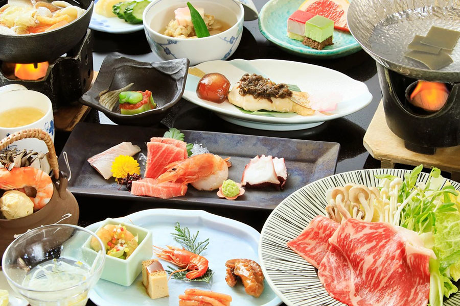 森秋旅館 夕食イメージ