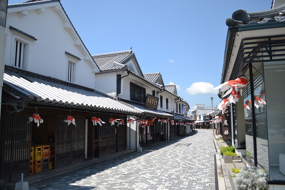 白壁の町並み柳井